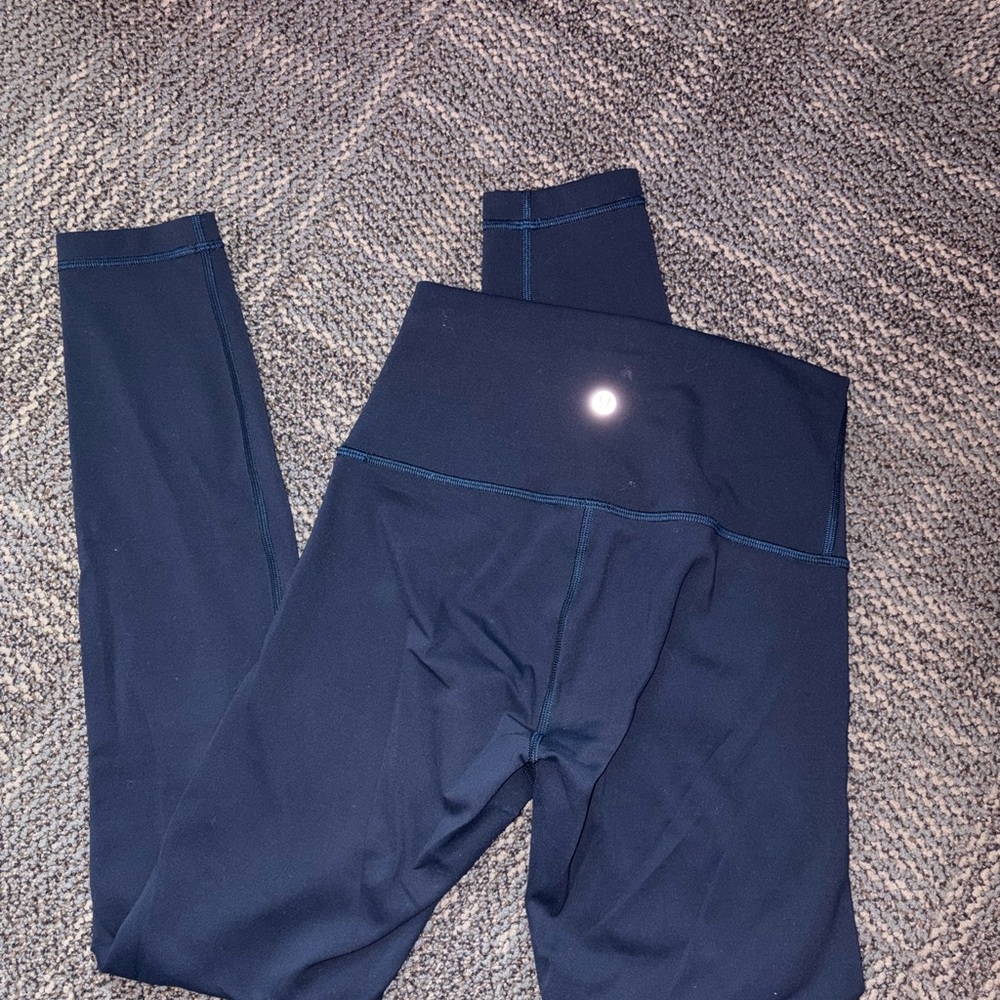 lululemon athletica navy leggings - Picture 3 of 5